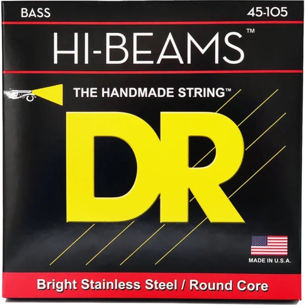 DR Strings MR-45 Hi-Beams bass-strings, 045-105